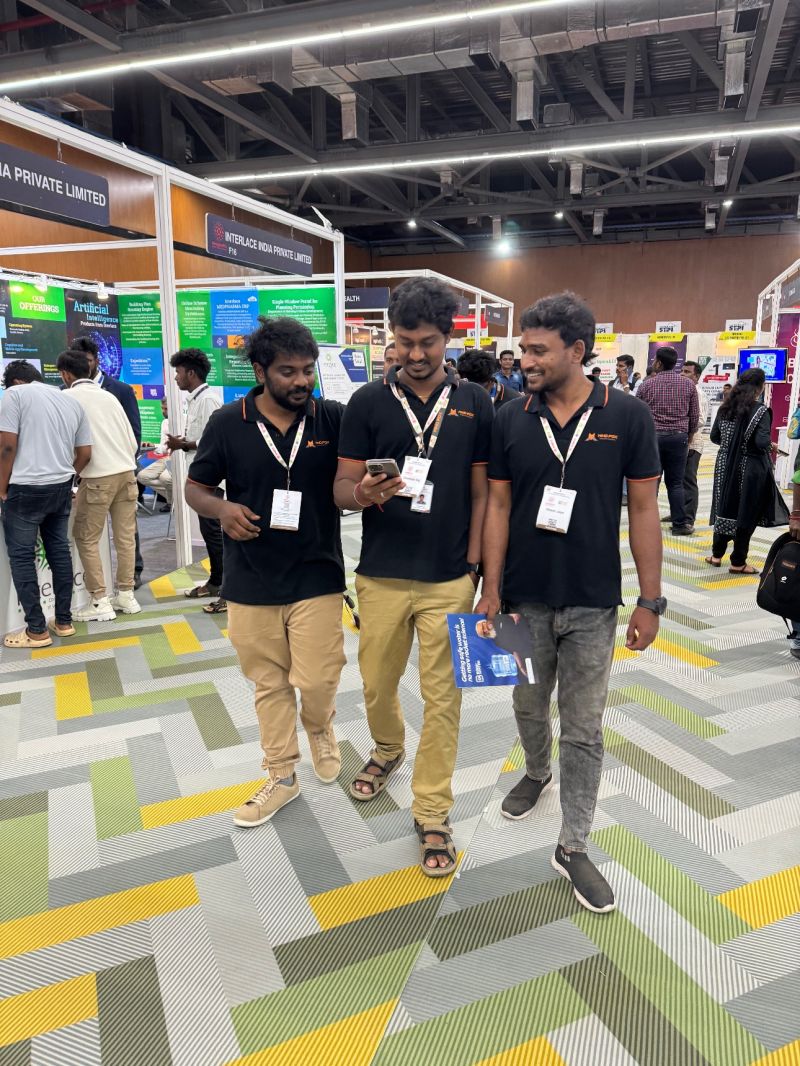 Team at expo